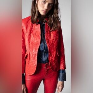 Zadig & Voltaire leather jacket !!!